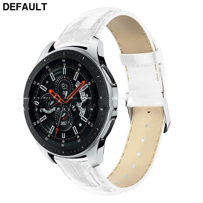 Pattern Watch Strap Flat Mouth White / 42mm Women Watches
