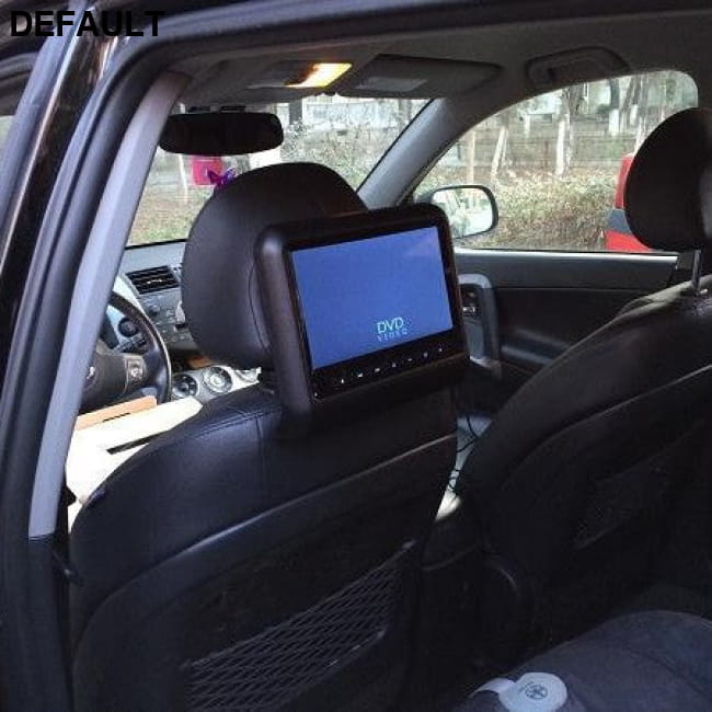 Plastic Black Leather Headrest DVD beige gray brown Car Ceiling & Monitors Motor Vehicle A/V Players In-Dash Systems