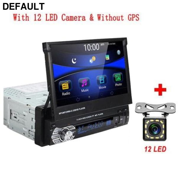 Podofo 1Din Car Stereo Radio GPS Navigation 7’’ HD China / Without Player Audio Receiver Electronics