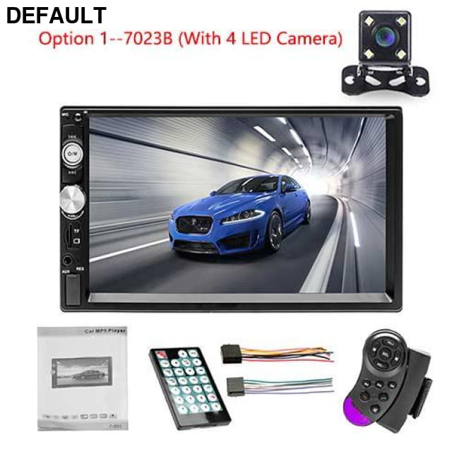 Podofo Autoradio 2 din Car Radio Multimedia Video Player China / Option 1--7023B Audio Receiver
