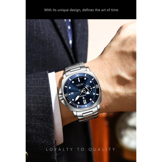 Poedagar Luxury Sports Man Wristwatch Luminous Waterproof Date Watch Men Quartz Watches Best Selling Products