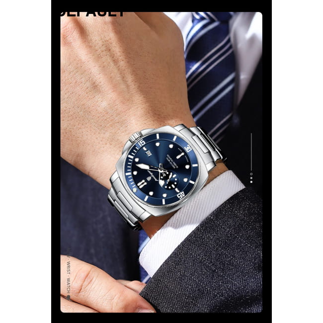 Poedagar Luxury Sports Man Wristwatch Luminous Waterproof Date Watch Men Quartz Watches Best Selling Products