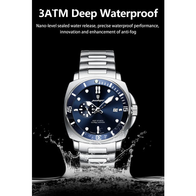 Poedagar Luxury Sports Man Wristwatch Luminous Waterproof Date Watch Men Quartz Watches Best Selling Products