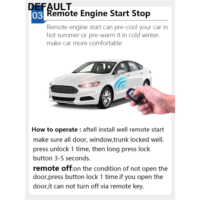 Porsche Cayenne Push Button Start Remote Starter Keyless System Car Motor Vehicle Power & Electrical Systems