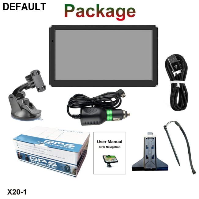 Portable 7inch Car GPS Navigator for Universal Use in Cars 7-inch / EU DVD Players Navigation Systems