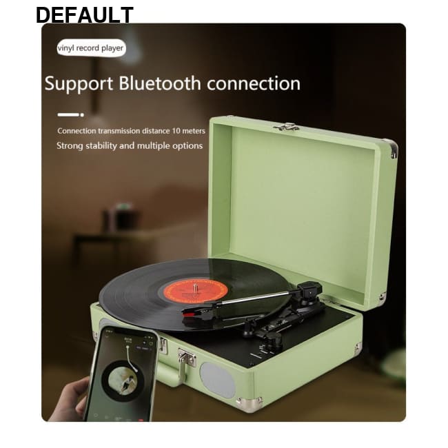 Portable Bluetooth Old-fashioned Phonograph Home Theater Systems Turntables & Record Players