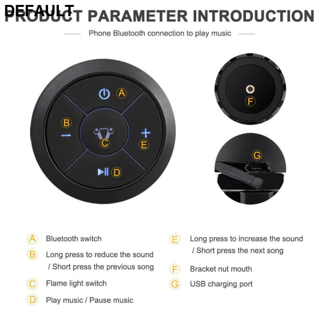 Portable Flame Lamp Bluetooth Speaker Touch Soft Flash Mini Speakers Electronics