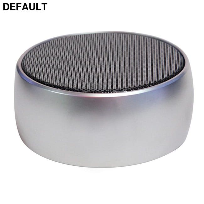 Portable Mini Handsfree Super Bass Wireless Stereo Silver Bluetooth Speakers
