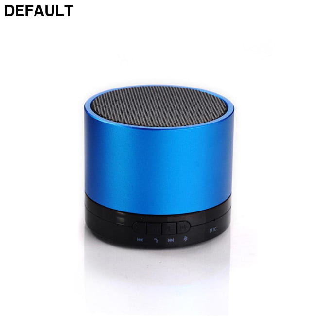 Portable Subwoofer Bluetooth Speaker with Mic and TF Card Support Blue Mini Speakers