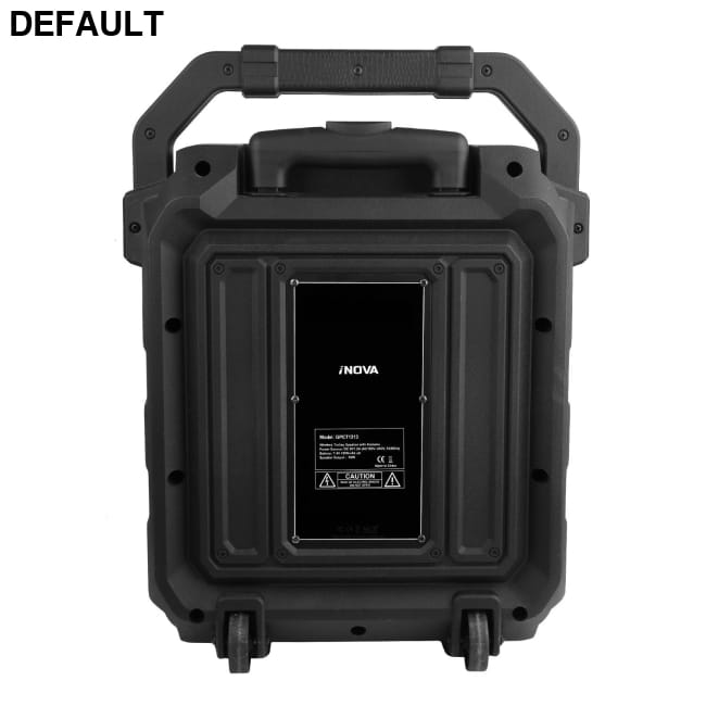 Portable Wireless Party Speaker with Disco Lighting Black Audio Systems Best Selling Products