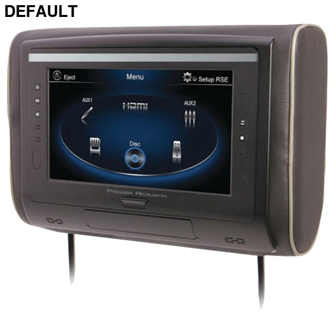 Power Acoustik H-94 9’’ LCD Universal Headrest with IR & FM POWH94 Car Ceiling Monitors Motor Vehicle A/V Players