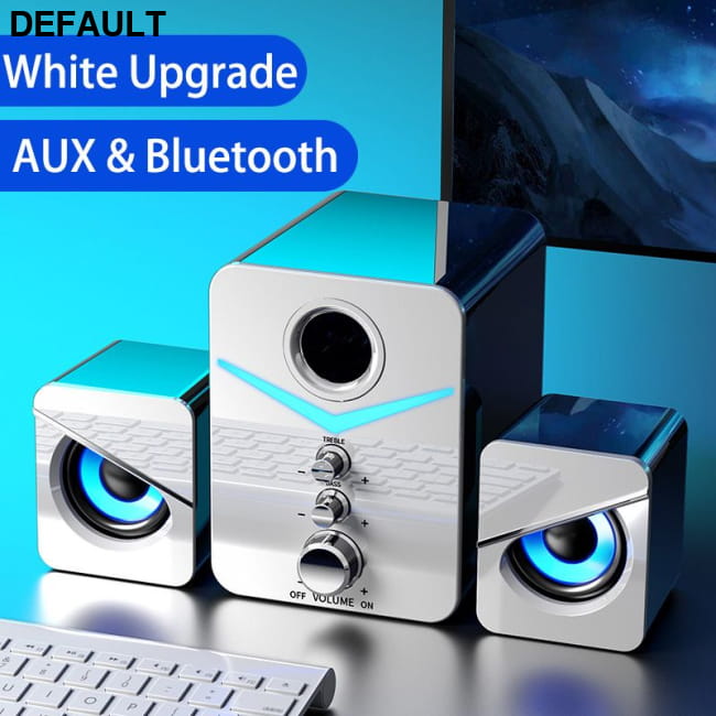 Premium Bluetooth Subwoofer Sound System for Home Theater & White / 1.5’’ Systems Speakers