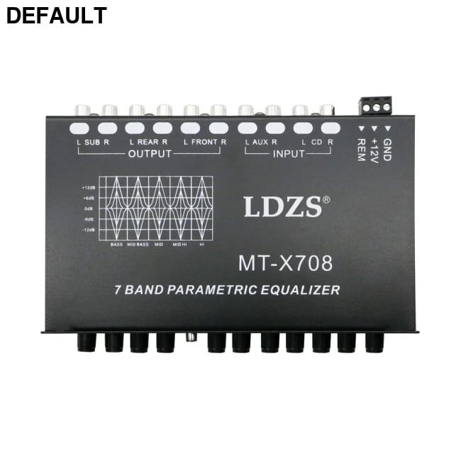 Professional 7 Band Car Equalizer Multifunctional Audio Amplifiers Electronics