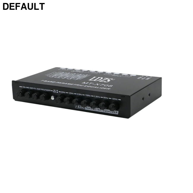 Professional 7 Band Car Equalizer Multifunctional Audio Amplifiers Electronics