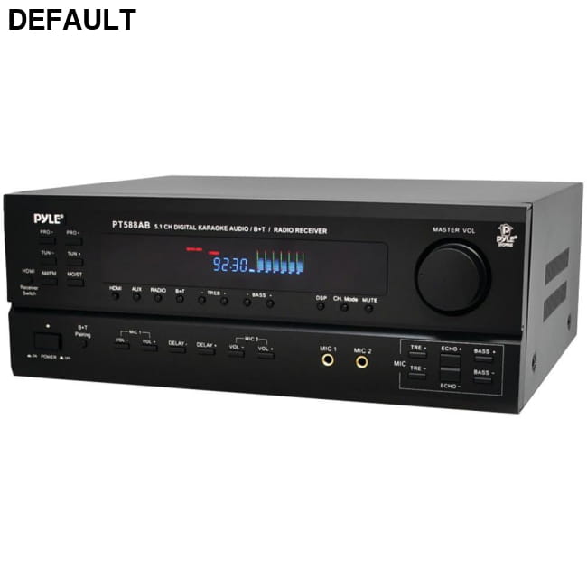 Pyle PT588AB 5.1-Channel Home Receiver with HDMI & Bluetooth Audio Video Receivers