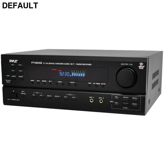 Pyle PT588AB 5.1-Channel Home Receiver with HDMI & Bluetooth Audio Video Receivers