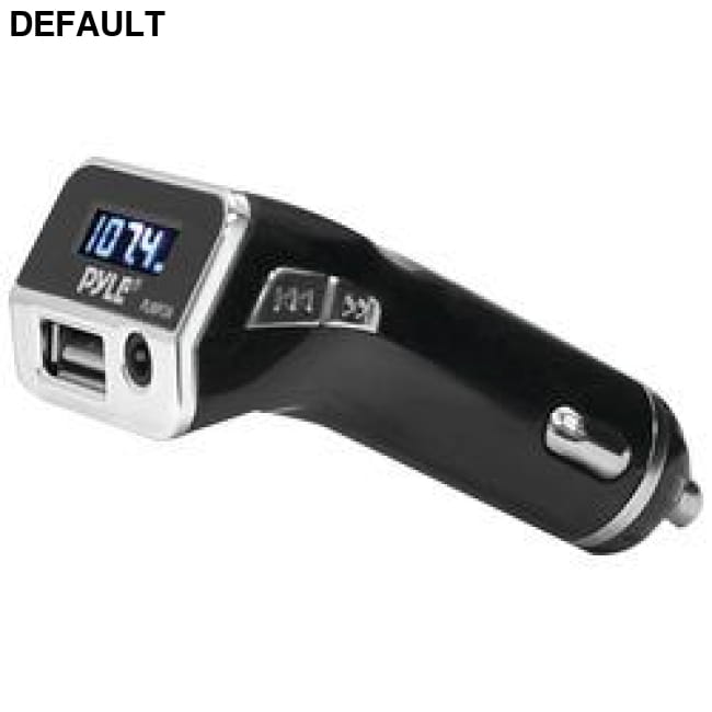 Pyle(R) PLMP2A FM Radio Transmitter with USB Port for Charging Devices & 3.5mm Auxiliary-Input Car Lighter Adapter