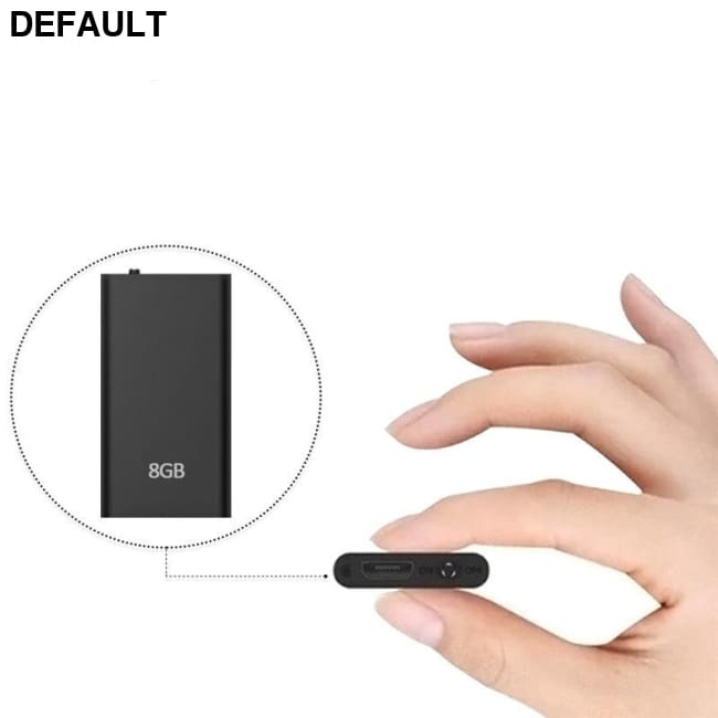 QZT Smallest Digital Voice Recorder MP3 Player Activated Small Audio Sound Recording Device Mini Recorders