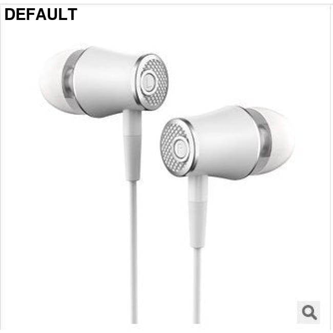 R21 Mobile Phone Earphone In Ear Drive By Wire White Wired Earbuds In-Ear Headphones