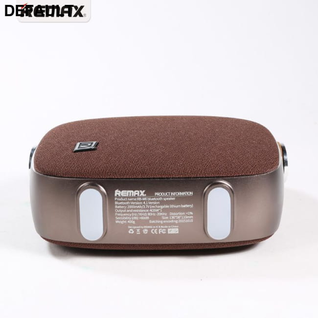 Remax M6 high quality mini portable desktop wireless Bluetooth Speakers