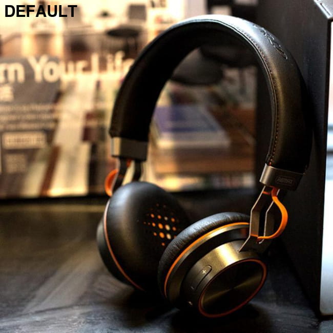 REMAX RB-195HB Stereo Multi-points Wireless Bluetooth 4.1 black Headphones