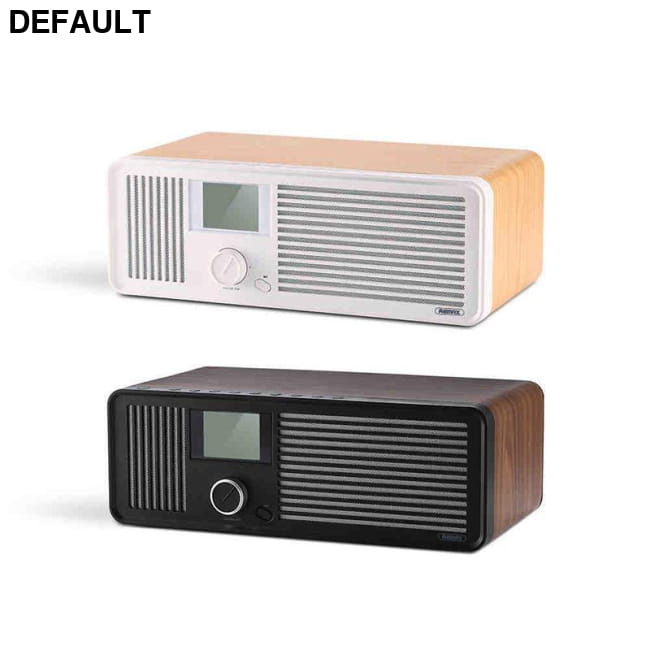 REMAX Retro Wood Dual Loudspeakers Wireless Bluetooth Mini Speakers Best Selling Products Portable