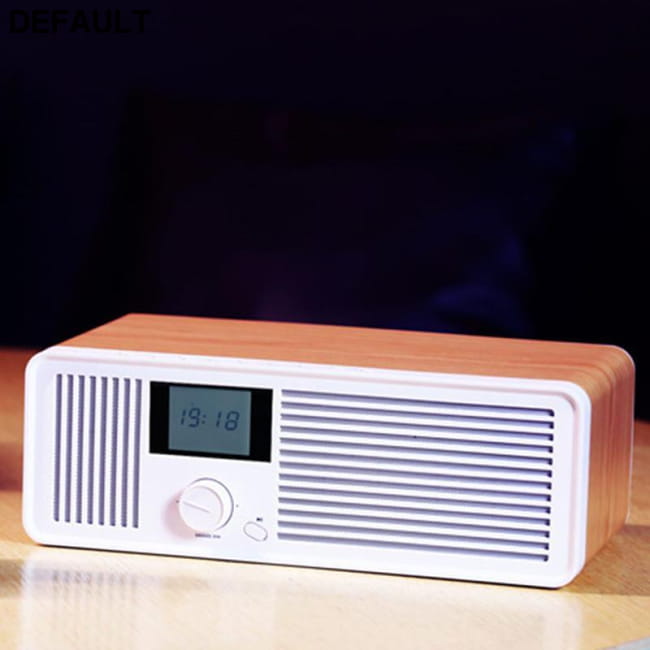 REMAX Retro Wood Dual Loudspeakers Wireless Bluetooth Mini Speakers Best Selling Products Portable