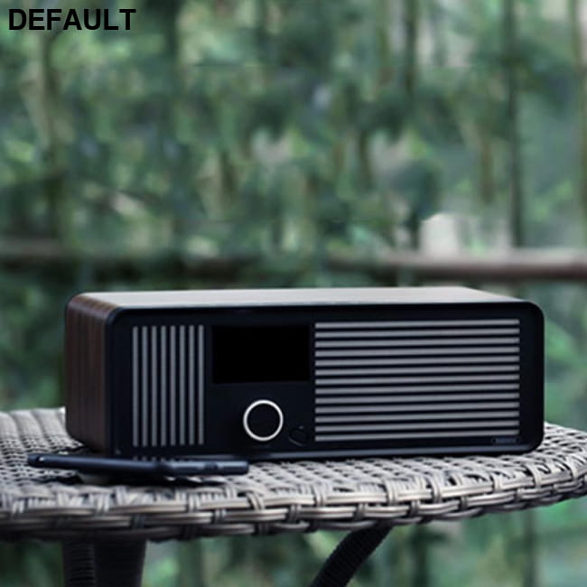REMAX Retro Wood Dual Loudspeakers Wireless Bluetooth Mini Speakers Best Selling Products Portable