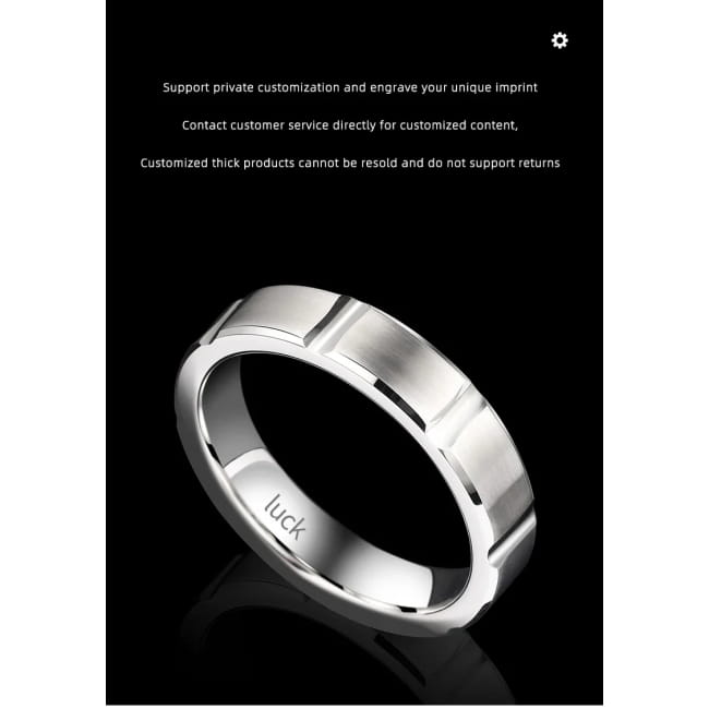 Rings For Men Original Fashion Male Classics 5mm Fine