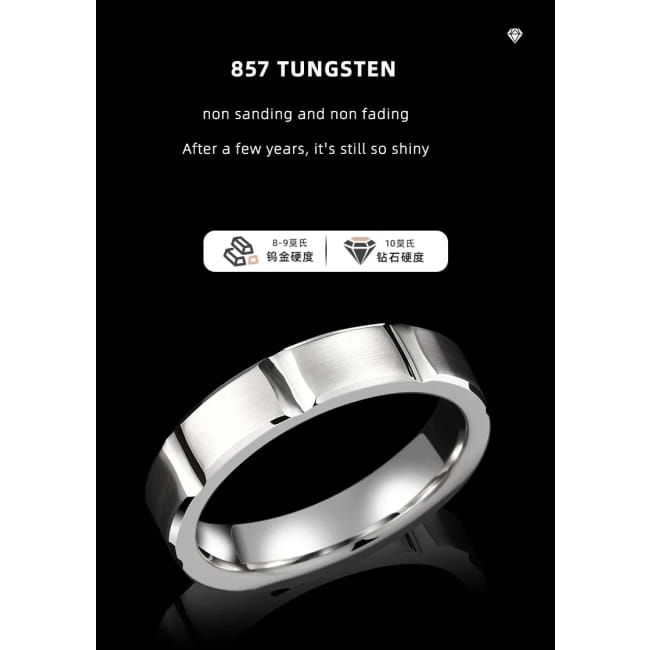 Rings For Men Original Fashion Male Classics 5mm Fine