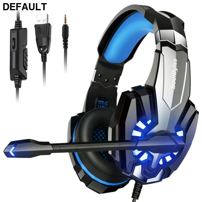 S9 Head mounted Esports Gaming Earphones Wired Luminous Headphones In-Ear