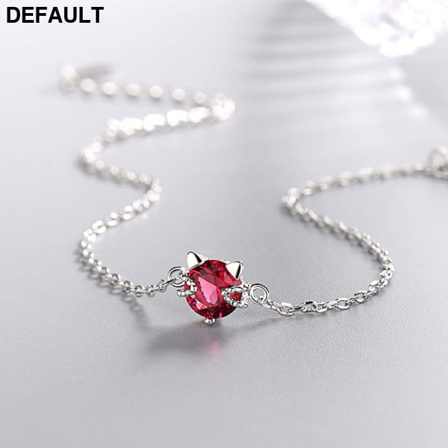 S925 sterling silver cat bracelet / 925 Bracelets