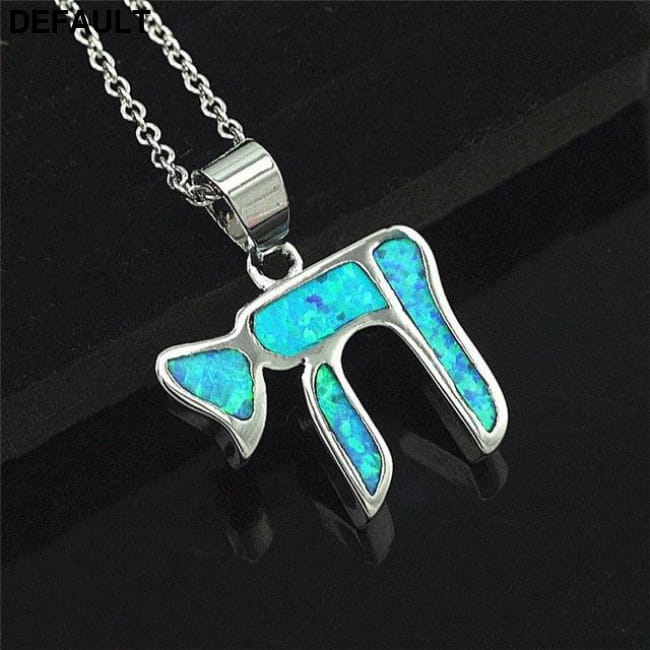 Silver Filled Blue Sea Turtle Pendant Necklace for Women A056 / 50cm Sterling Necklaces