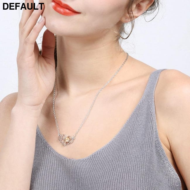 Silver Necklaces for Women Girl Heart Honeycomb Bee Animal Sterling