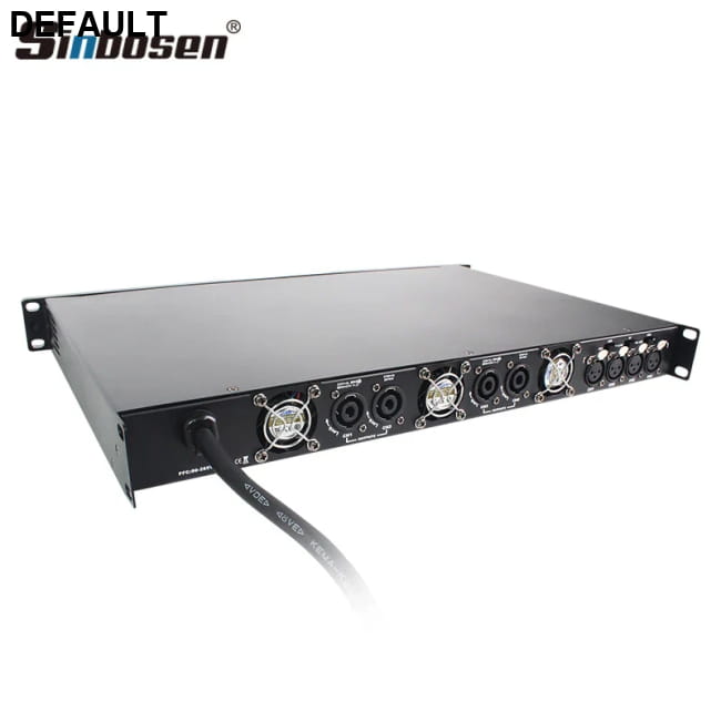 Sinbosen Class D 4 Channel Amplifier K4-600 Professional Home Audio Receiver Power Amplifiers