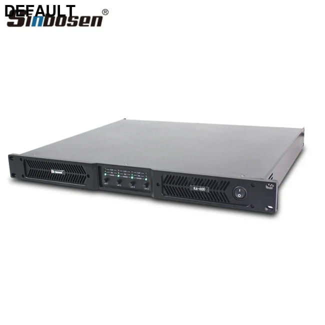 Sinbosen Class D 4 Channel Amplifier K4-600 Professional Home Audio Receiver Power Amplifiers