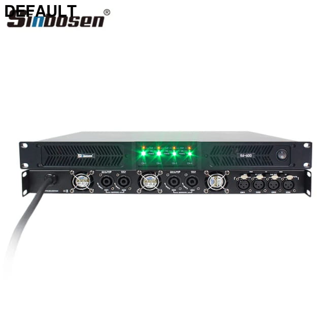Sinbosen Class D 4 Channel Amplifier K4-600 Professional Home Audio Receiver Power Amplifiers