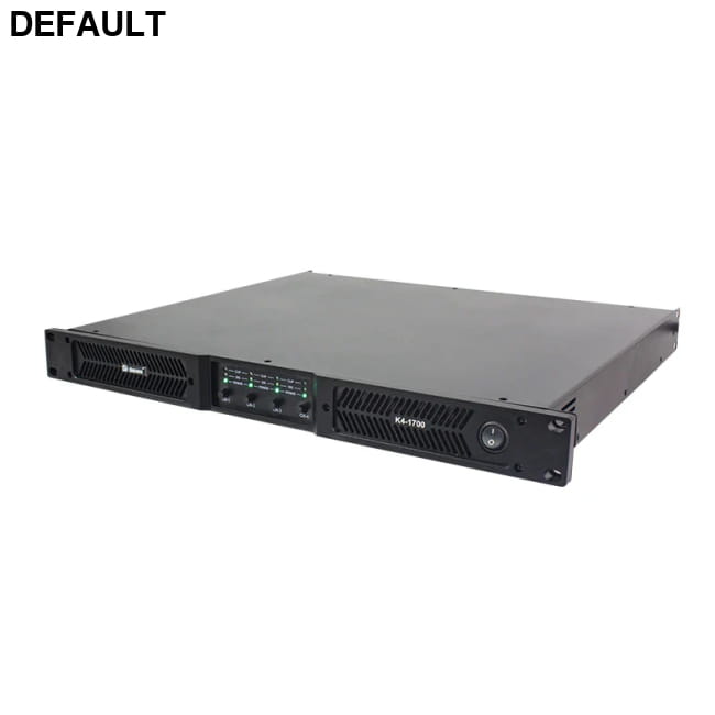 Sinbosen K Series 1u Digital Power Amplifier K4-1700 Home Black Audio Receiver Amplifiers