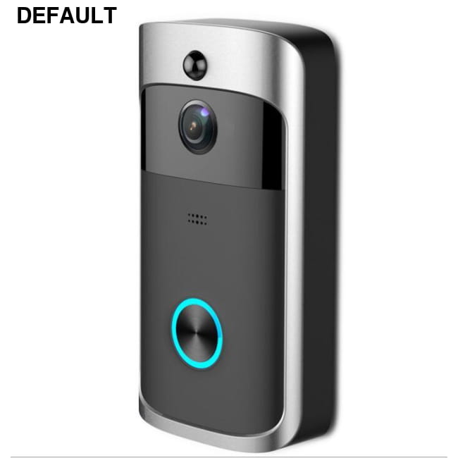 Smart Wireless WiFi Security DoorBell Visual Recording Black Home Monitors & Recorders