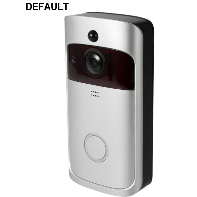Smart Wireless WiFi Security DoorBell Visual Recording Grey Home Monitors & Recorders