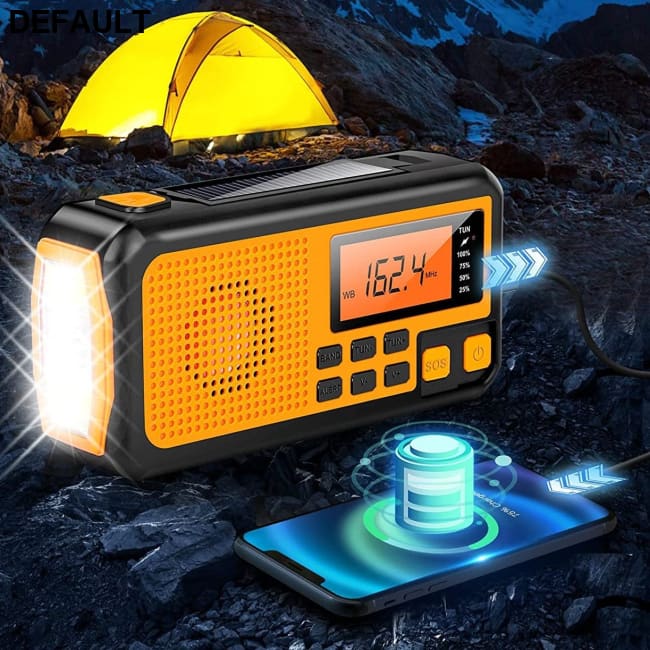 Solar Hand-powered Emergency Multifunctional Radio Portable Radios Best Selling Products