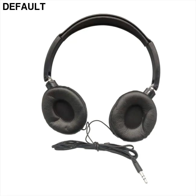Sound Wired Headphones Over Ear Headset Bass HiFi Headsets