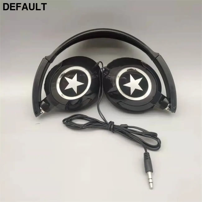 Sound Wired Headphones Over Ear Headset Bass HiFi Headsets