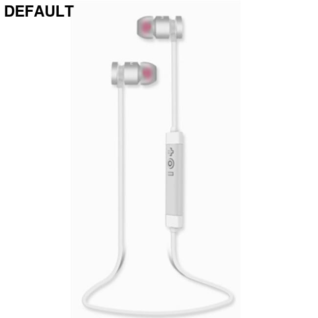 Sports Waterproof Sweatproof Bluetooth Earphones Universal Silver Wireless Headset In-Ear Headphones