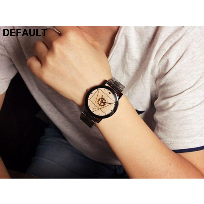 Steel Quartz Watch Women White Watches