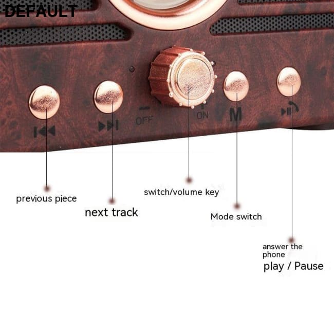 Stereo Dual Channel Radio For The Elderly Rechargeable And Portable Sound Radios Best Selling Products
