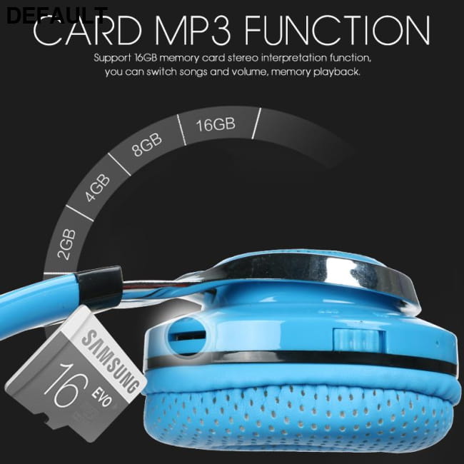 STN-18 Glowing Wireless Bluetooth Headphone Portable Headphones Headsets