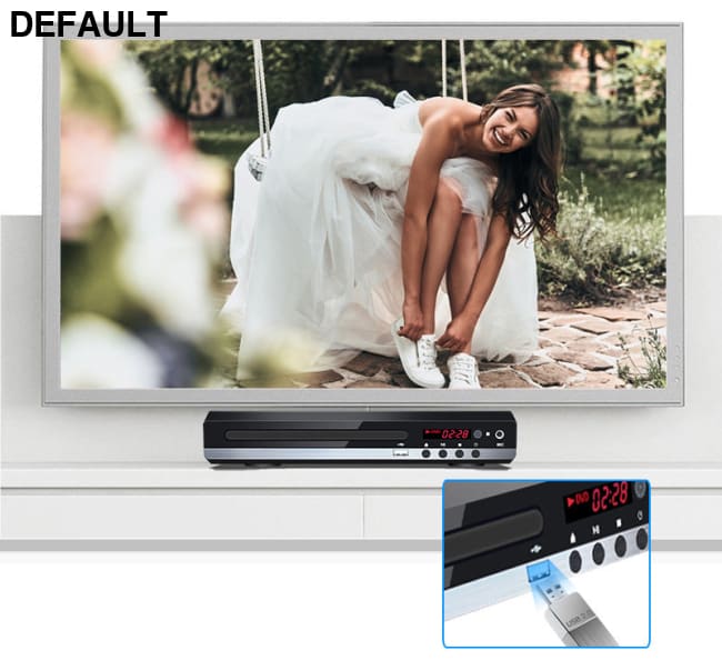 Student Household VCD HD Eye Protection Disc Player Home DVD Players Video & Recorders