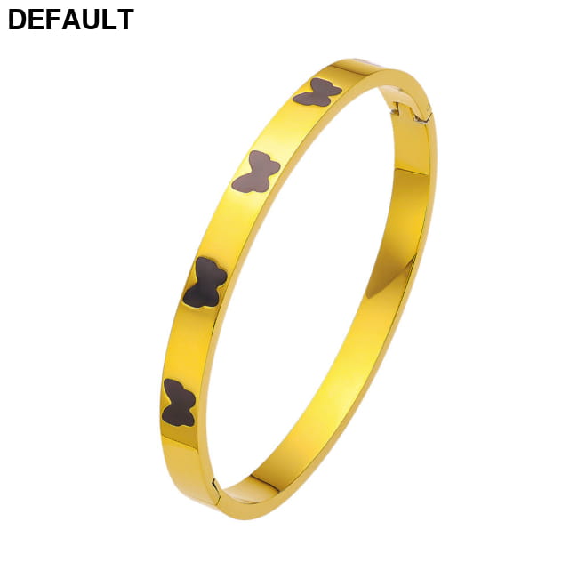 Stylish Versatile Stainless Steel Bracelet With A Premium B278 Gold Black Sterling Silver Bracelets