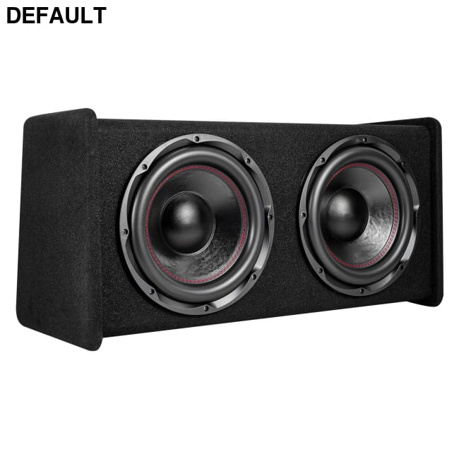Subwoofer Bass Package 12 in 490W RMS Dual Car Audio Subwoofers & Enclosures